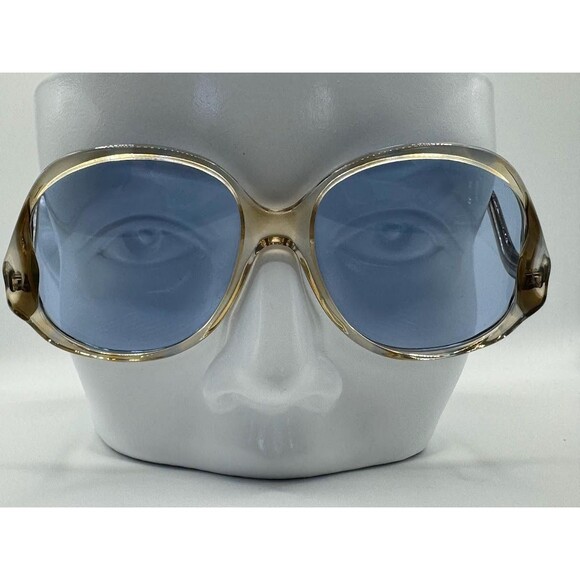 NEW Vintage Oversize Sunglasses | Non RX | Drop Temple Style | Made in USA - Picture 2 of 8